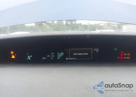 2011 Toyota Prius Three из США, поврежденный, VIN JTDKN3DU1B0322688